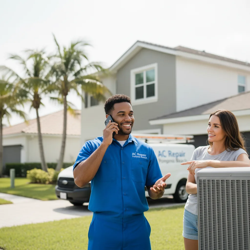 AC Repair Pompano Beach customer support in Lovejoy